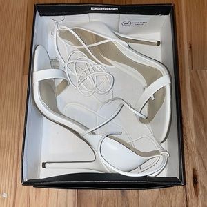 Misguided lace up heels